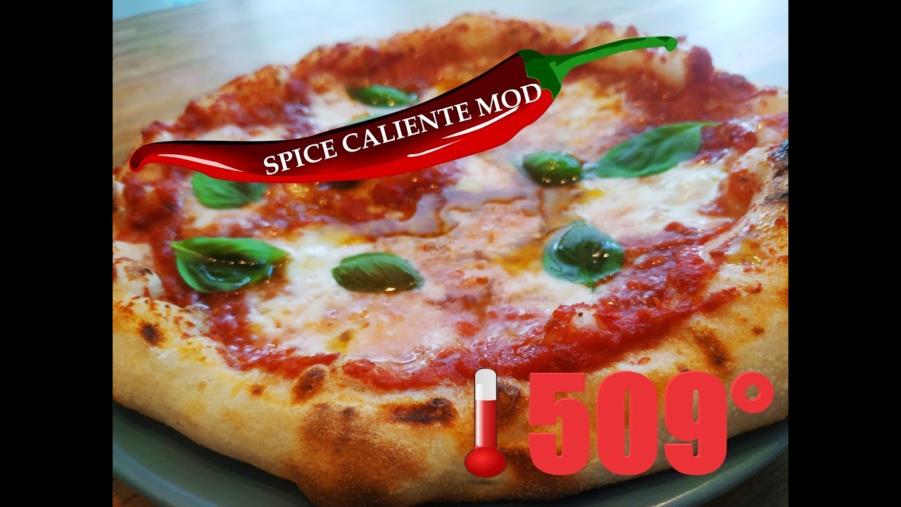 Spice caliente modyfikacja, opis, recenzja, test, wypiek, pizza oven modification, modifica forno