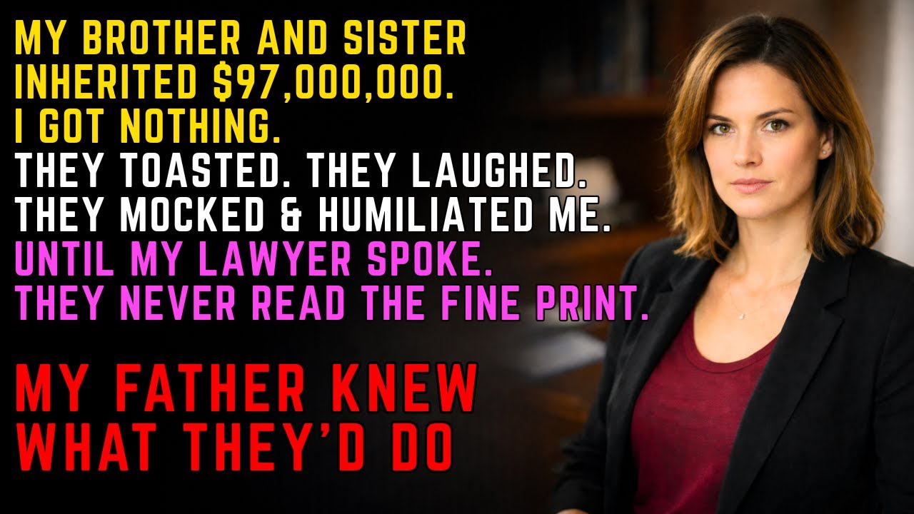 I Was Cut Out Of A $97M Inheritance. My Brother Bragged Until The Fine Print Destroyed Him
