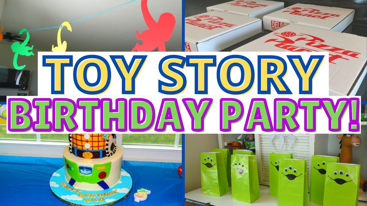 TOY STORY BIRTHDAY PARTY! I DIY TOY STORY DECORATIONS + IDEAS