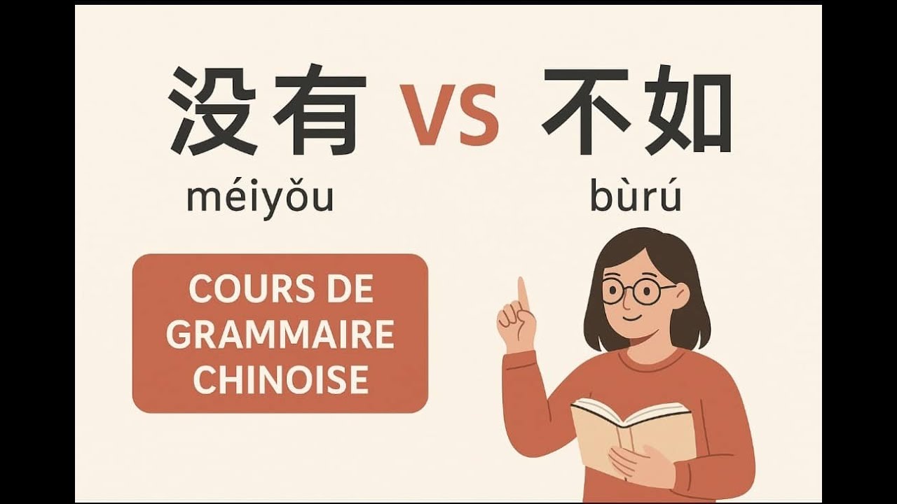 不如 vs 没有 : comprendre la comparaison en chinois
