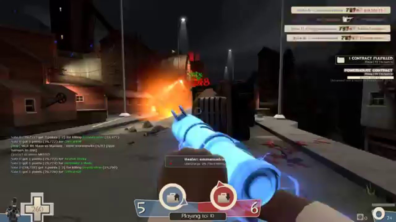 TF2 - Kritzkrieg Demoman Stock Weapons