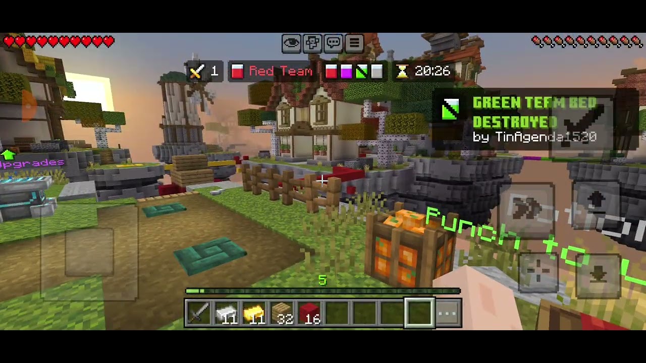 Minecraft THE HIVE BEDWAR