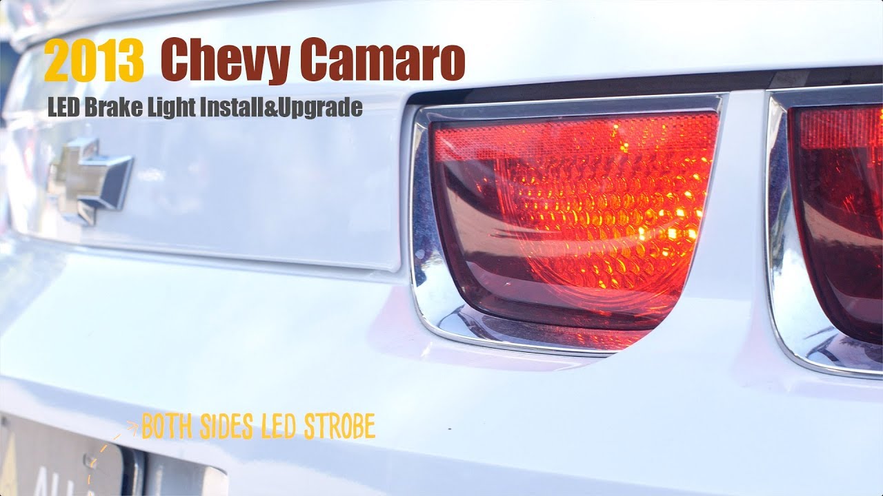 2010-2013 Chevrolet Camaro LED Brake Tail Light Bulb Upgrade & Install