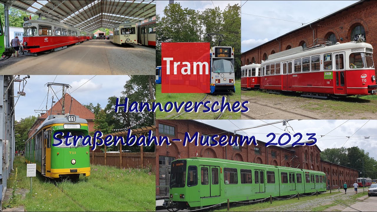 Hannoversches Straßenbahn Museum 2023 | 4K 60fps (UHD)