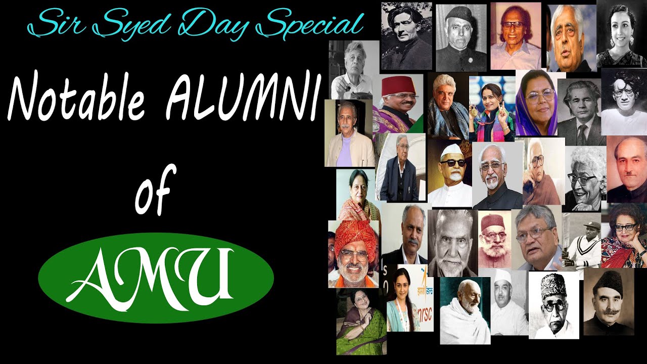 Notable Alumni Of Aligarh Muslim University | Sir Syed Week Celebration