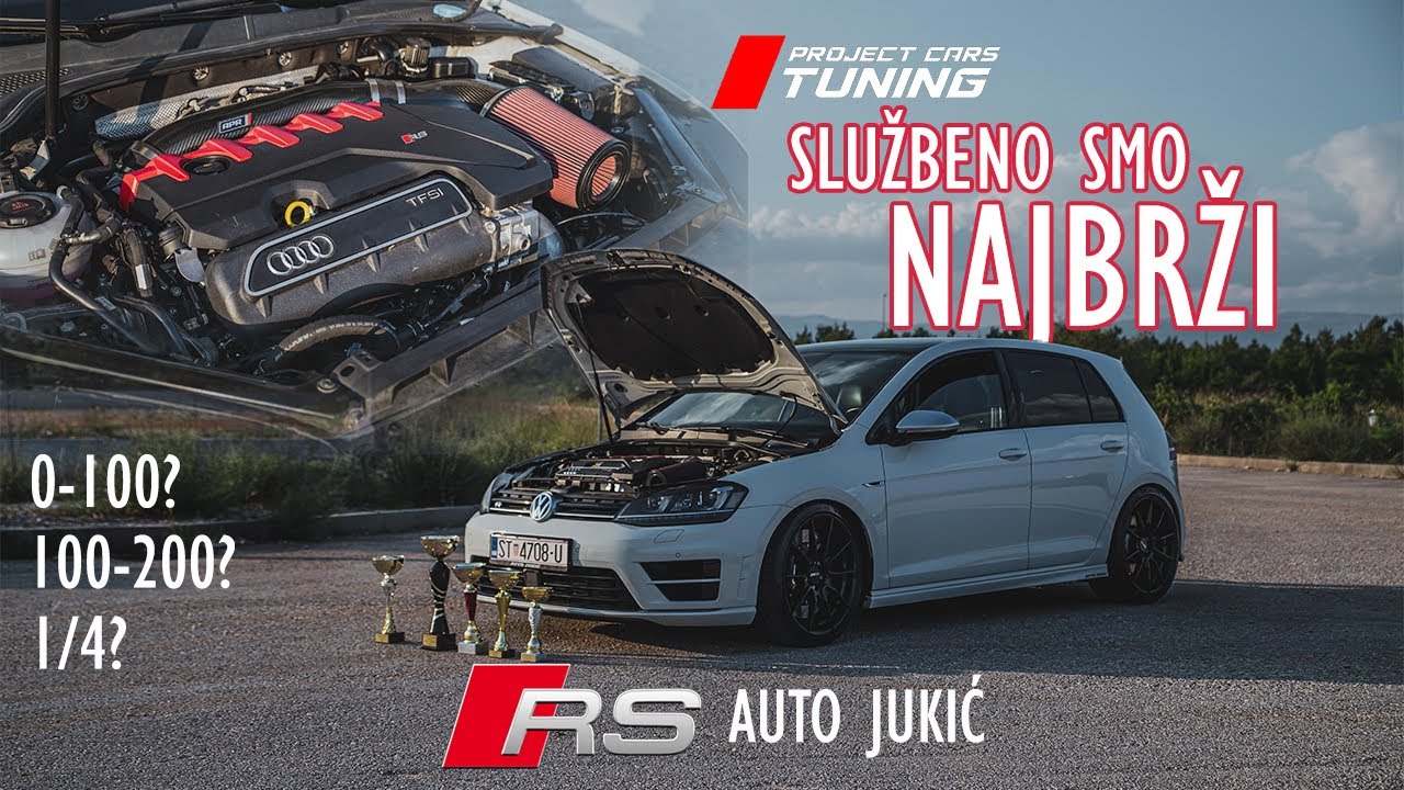 Golf sa Audi RS3 motorom koji je zapalio street race Mostar 2021 🚀🚀🚀