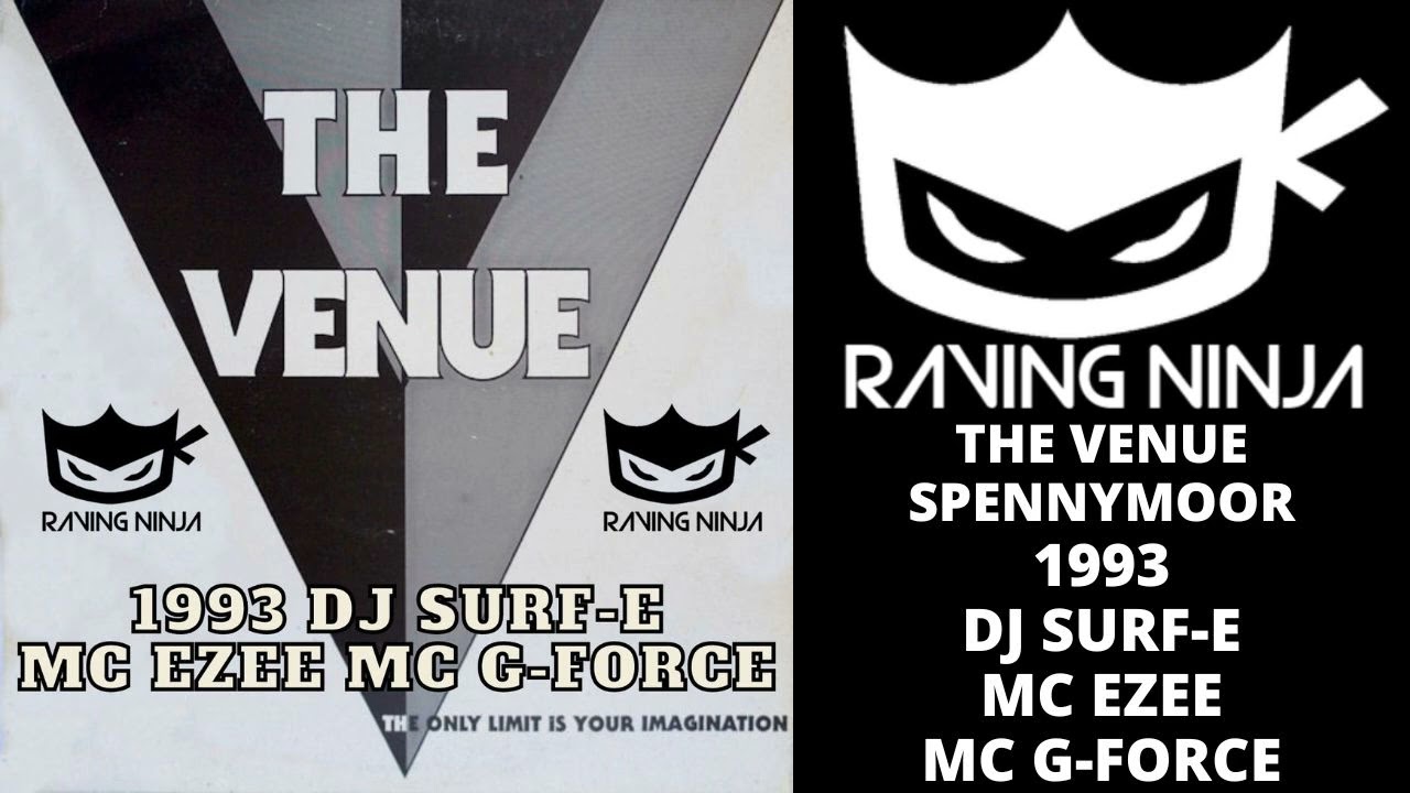 The Venue 1993 Dj Surf-E Mc Ezee Mc G-Force eurodance italian house hardcore old skool school rave