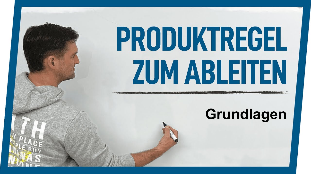 Produktregel zum Ableiten Grundlagen | Mathe by Daniel Jung