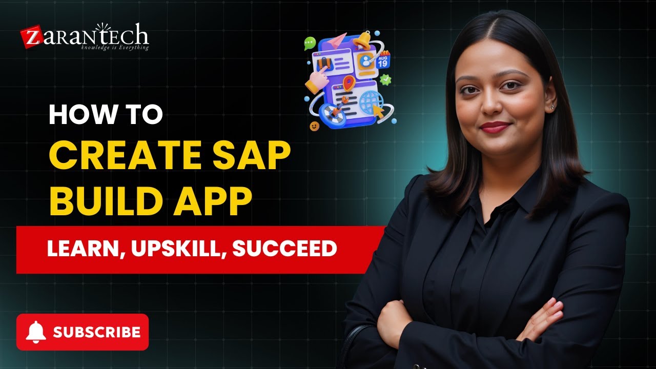 How to Create SAP Build App | ZaranTech