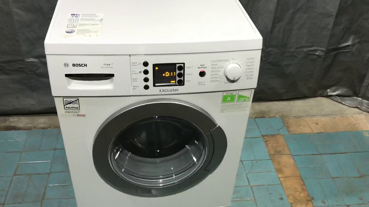 Стиральная машина Bosch Maxx7 VarioPerfect EXCLUSIV! WAE28493