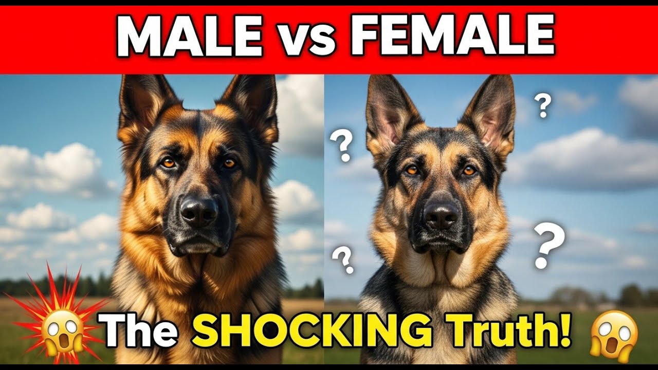 Male vs Female German Shepherd: The Surprising Truth That Could Change Your Mind!