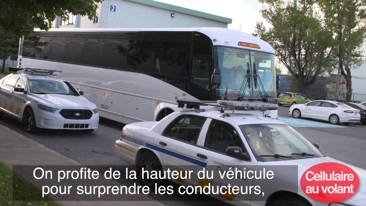 Opération Conducteurs responsables pour contrer les textos au volant