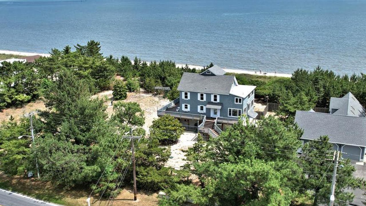 Tour Historical Bayfront Home in Slaughter Beach, Milford, Delaware!