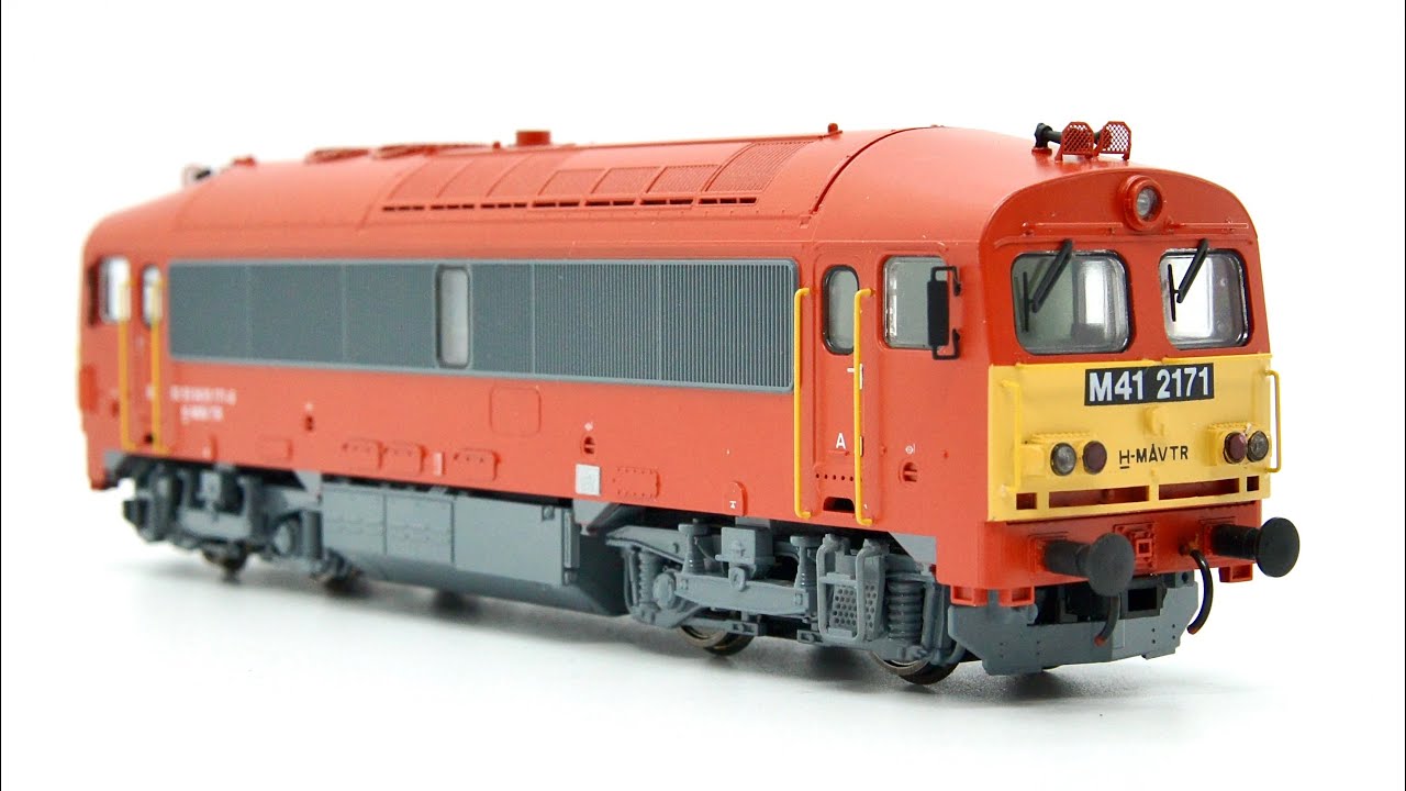 Modellbemutató: MaxTrain MÁV M41 2171 - LimitTuning