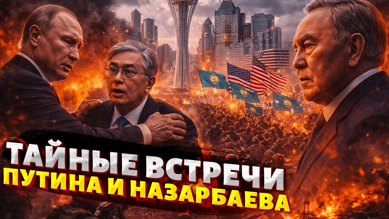 ГОСПЕРЕВОРОТ в Казахстане! Путин СВЕРГАЕТ Токаева: ВЕРНУТ Назарбаева? Астана перешла на сторону США