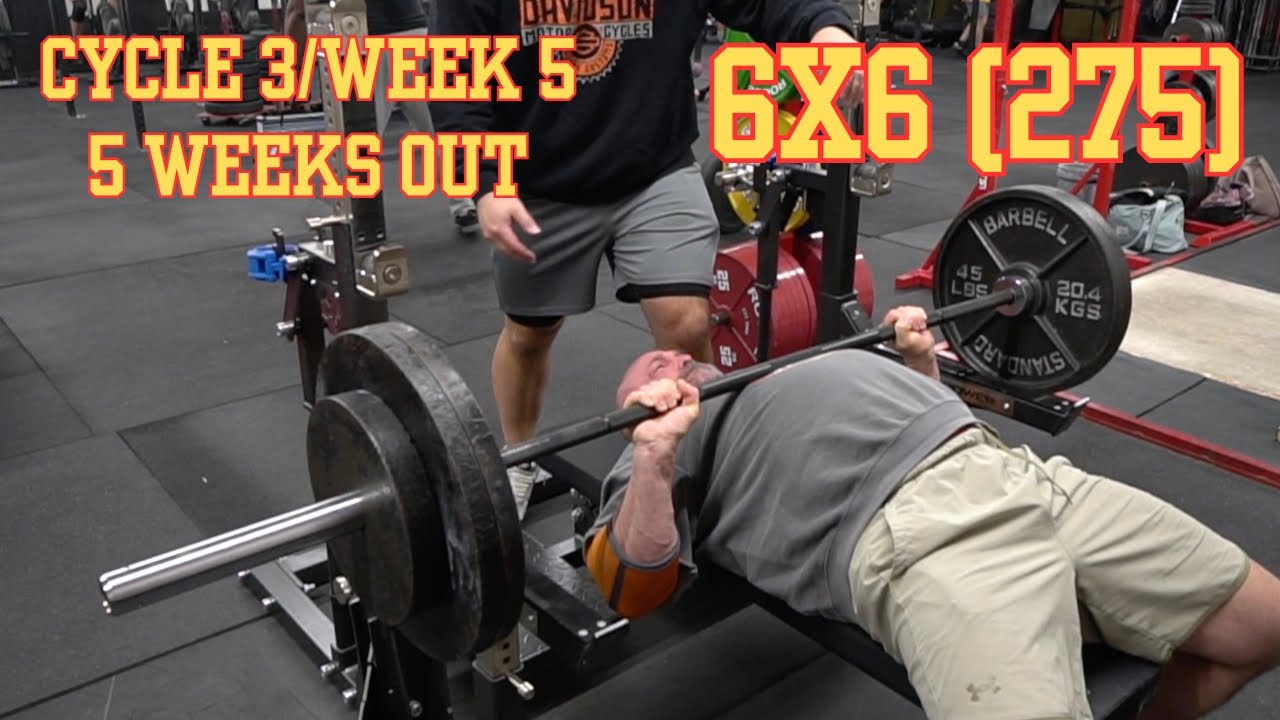 Cycle 3/Week 4 - 5 Weeks Out