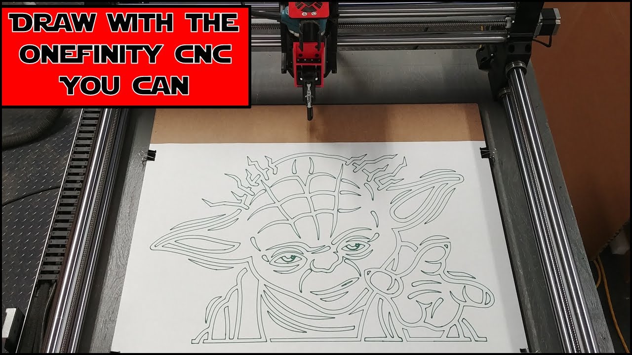 MakerDan's DrawBot for the OneFinity CNC