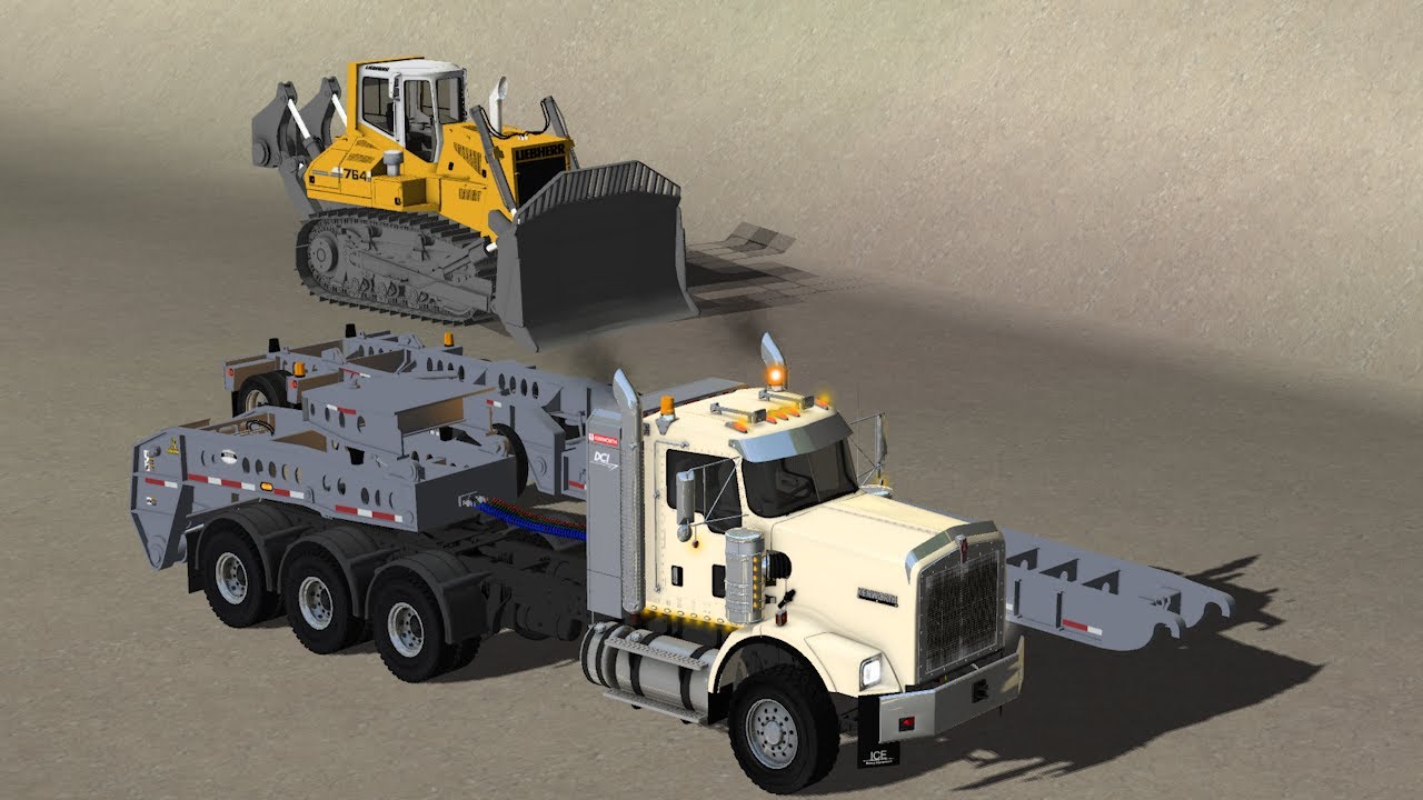 Liebherr 764 Back To Shop Move