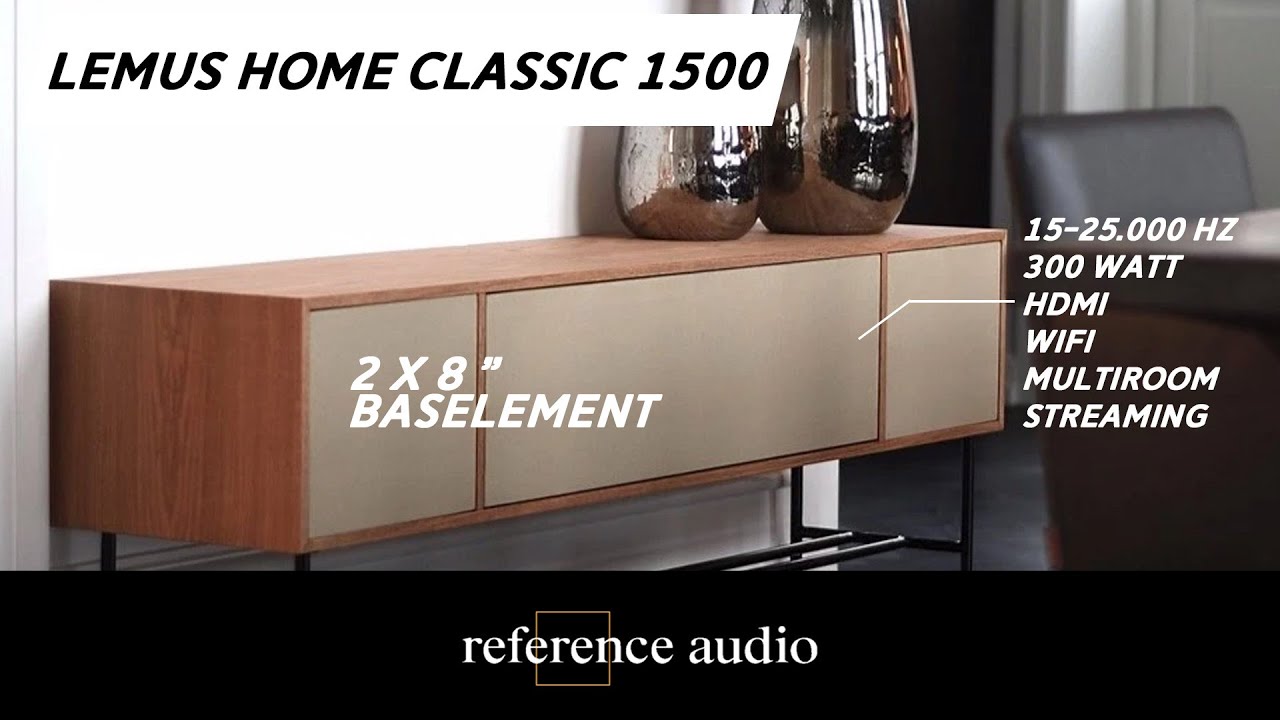 HIFI-möbel och Soundbar. Lemus HOME Classic 1500