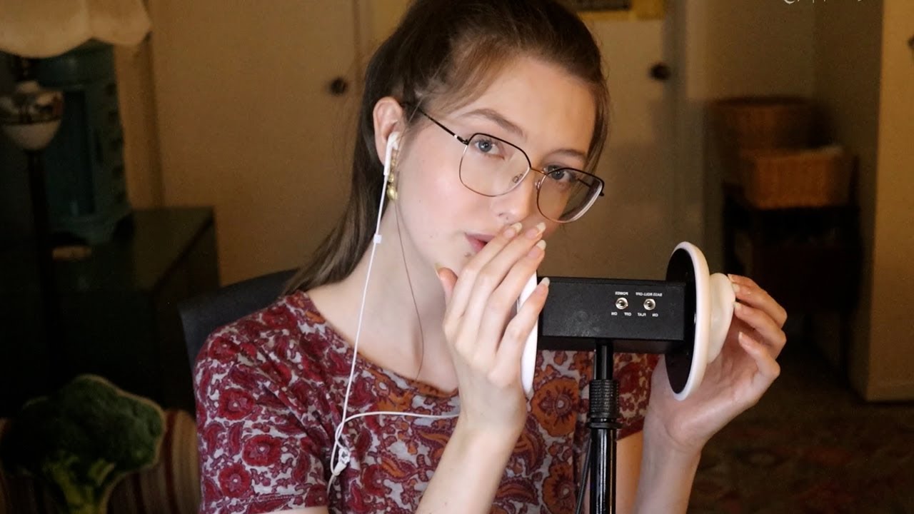 ASMR Ear Massage & Breathing - Reverb
