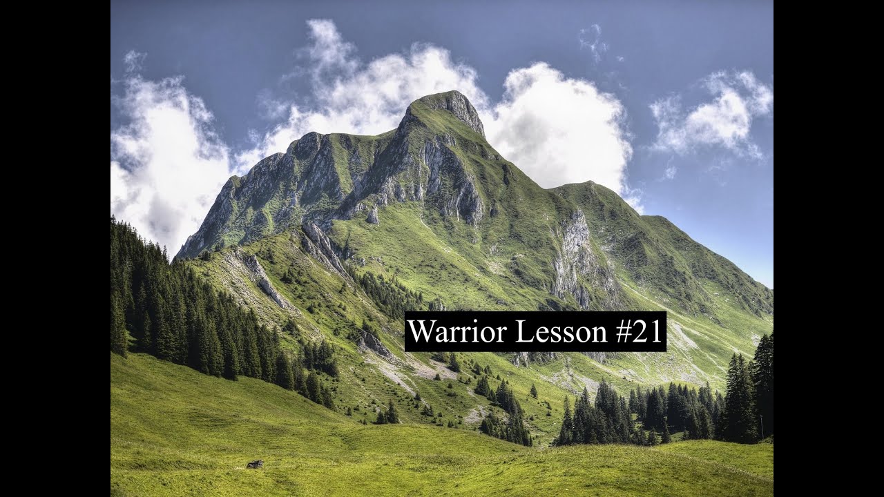 Warrior Series 21 - Goals - The First Part of the Climbing Metaphor