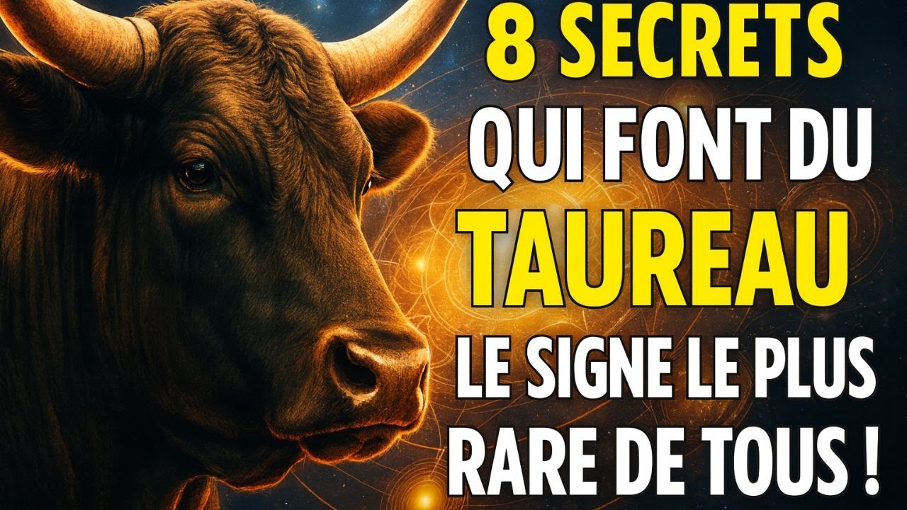Vous n'auriez jamais imaginé ! 8 secrets qui font du TAUREAU le signe le plus rare de tous !