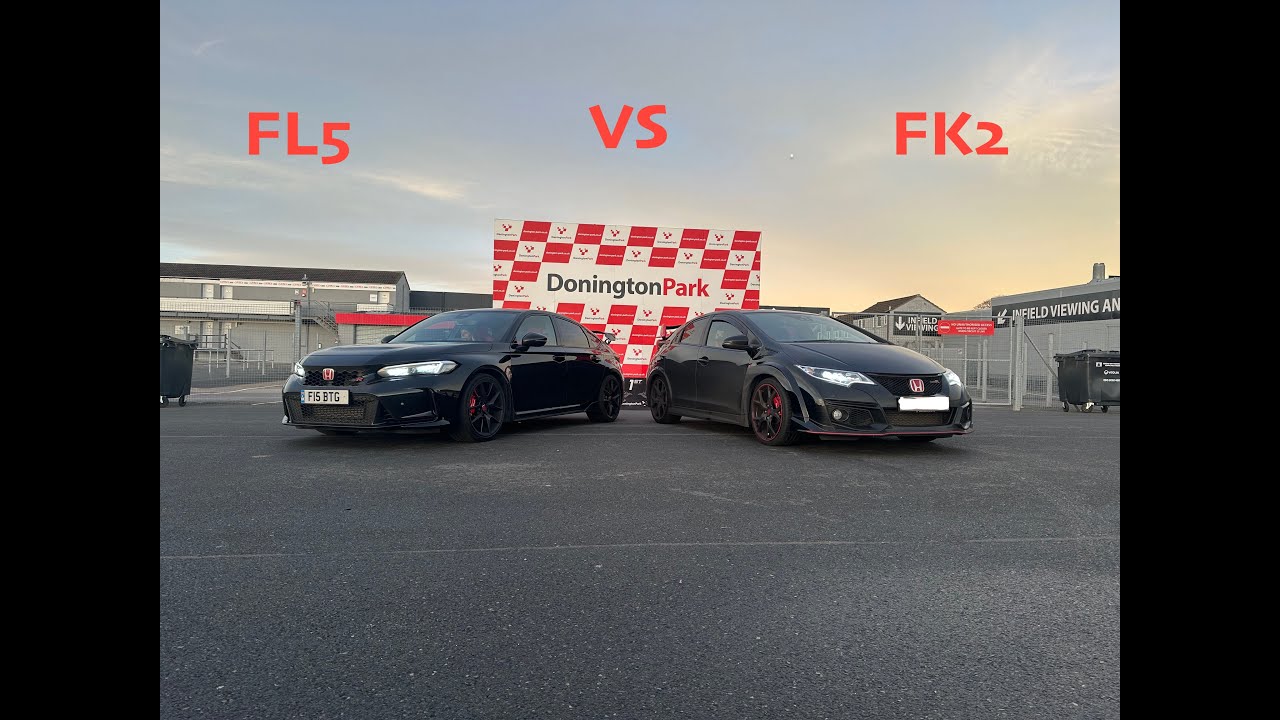 Honda Civic Type R FL5 VS FK2 DONINGTON PARK