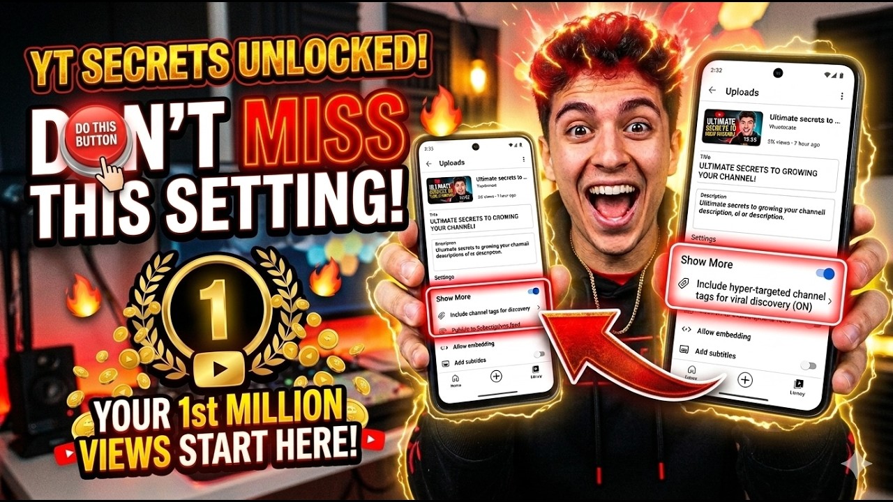 YouTube Video Upload Karne Ka Sahi Tarika 2026 | 5 Settings Jo Million Views La Sakti Hai