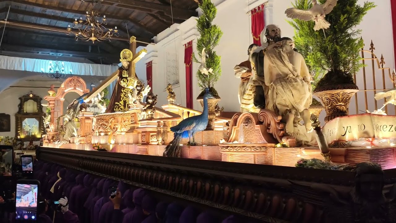 Entrada de Jesús Nazareno de la Dulce Mirada del templo de Santa Ana, 4to domingo de cuaresma 2026