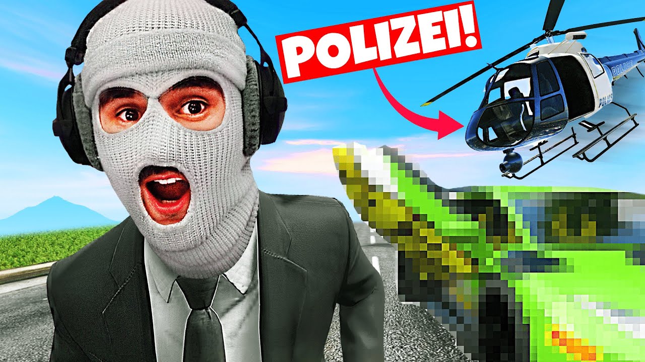 DIE POLIZEI VERFOLGT MICH WEGEN DIESEM AUTO IN GTA RP?!