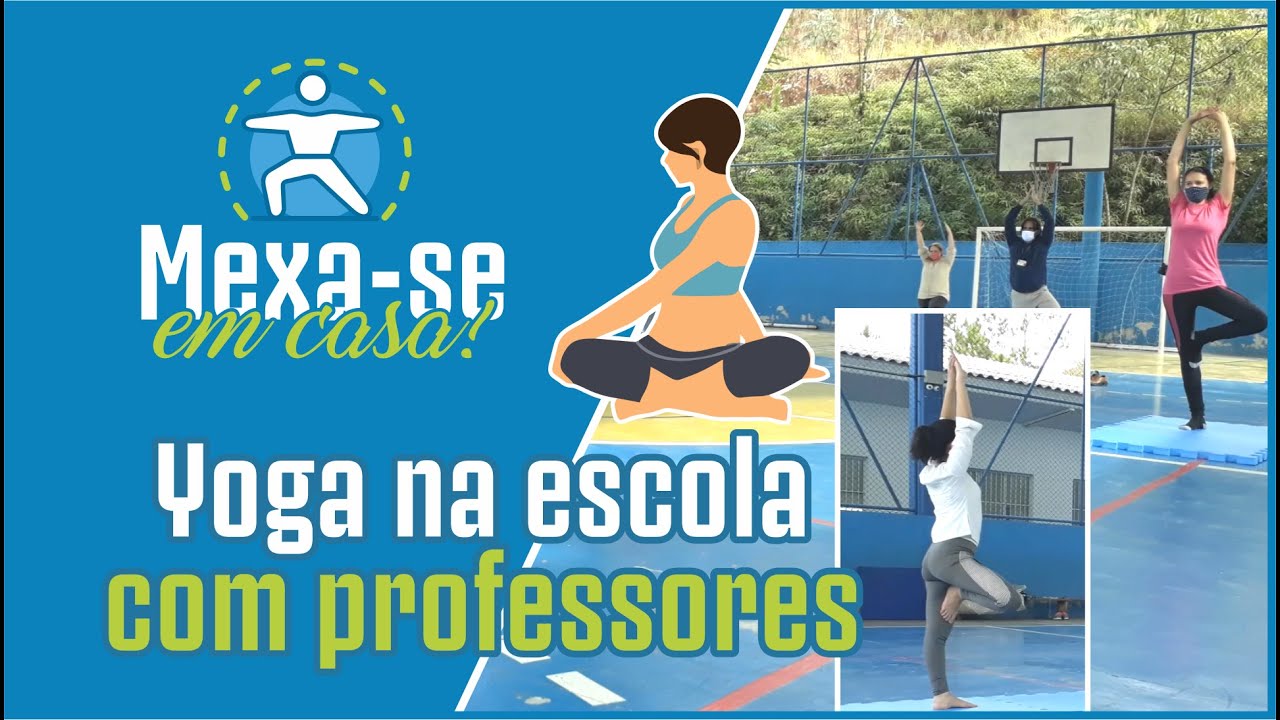 Yoga na Escola - Professores da EMEF Mariana Teixeira - SJC