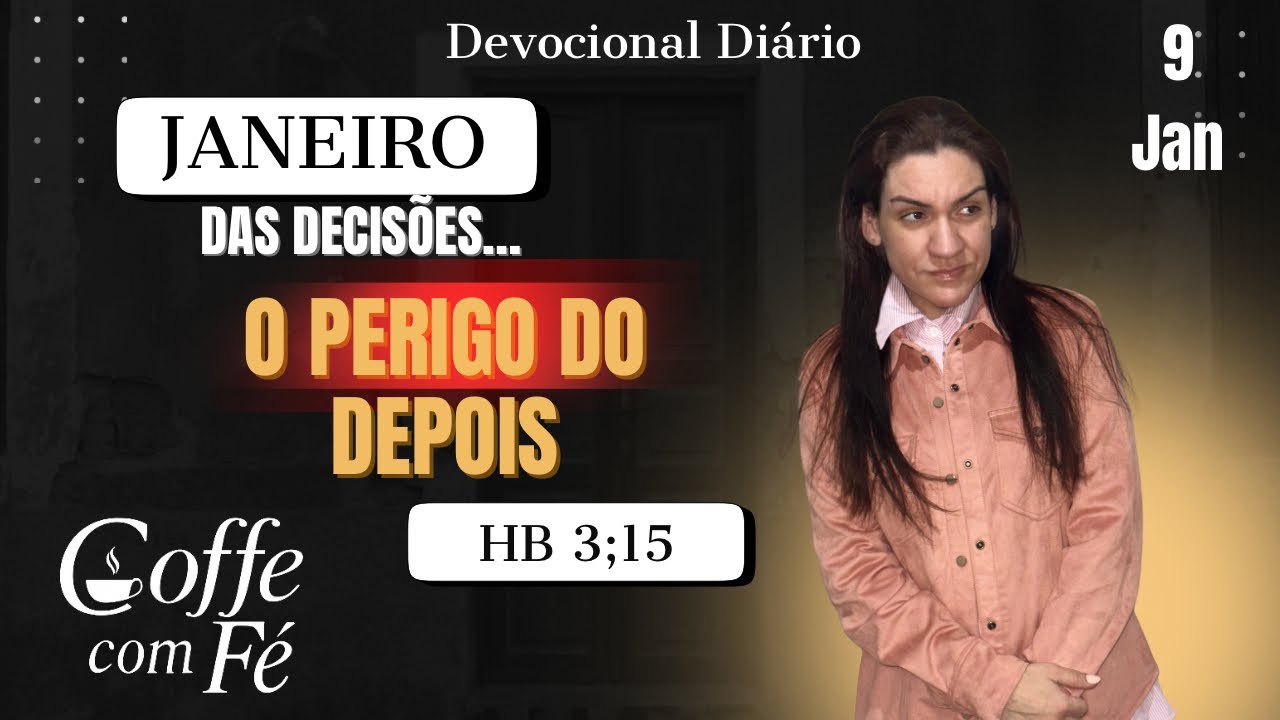 PROCRASTINAÇÃO ESPIRITUAL- HB 3,15 Hoje se ouvirdes a sua voz…🍃 #propósito 