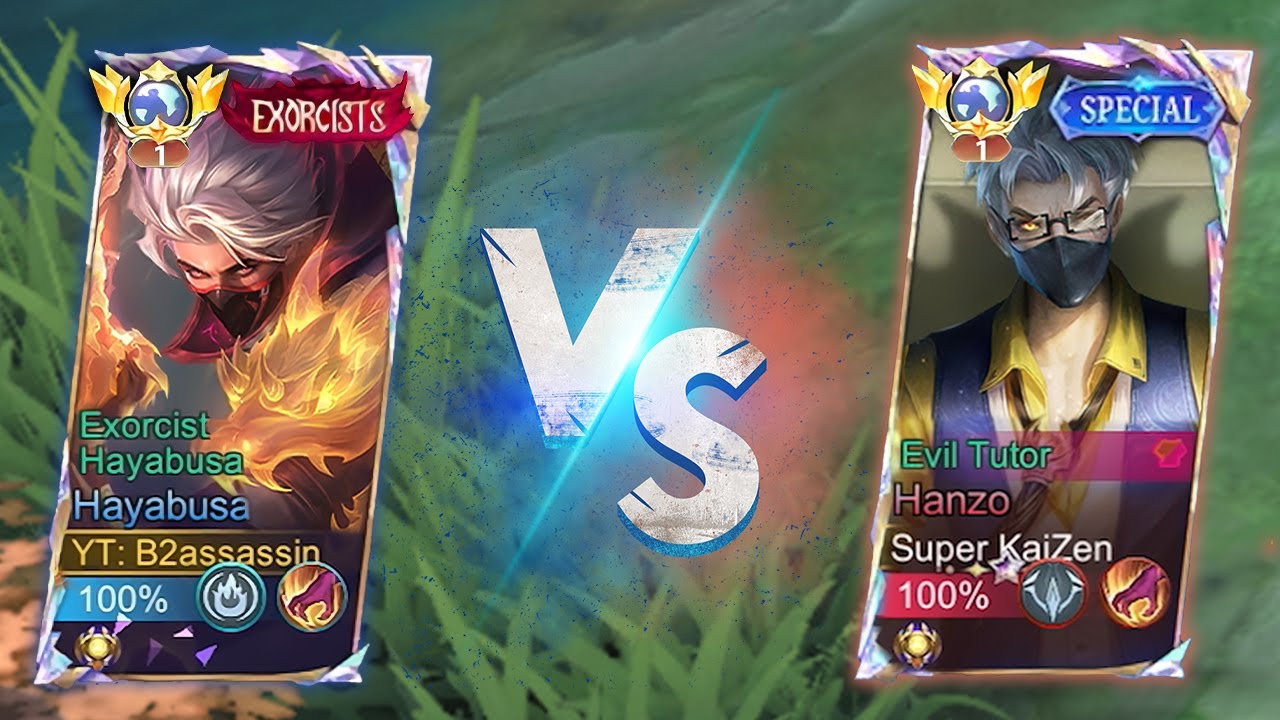 HAYABUSA VS HANZO🔥 (counter hanzo tutorial!!)