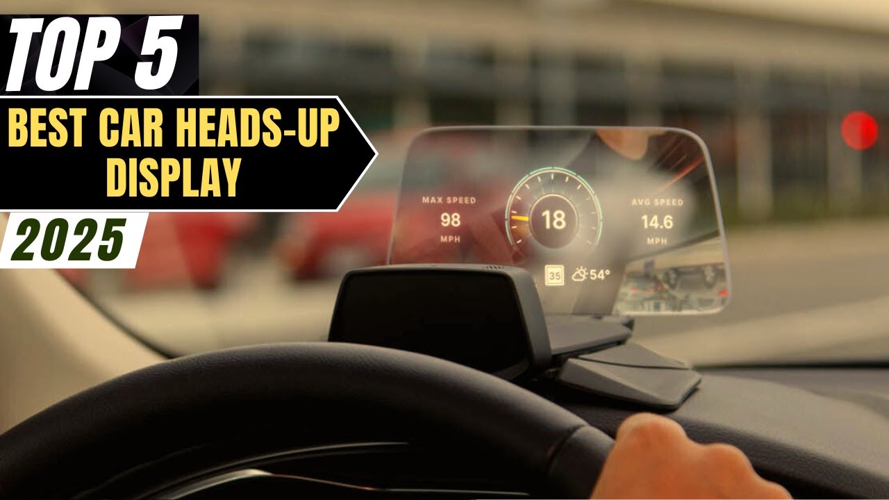 TOP 5 Best Car Heads Up Display 2025