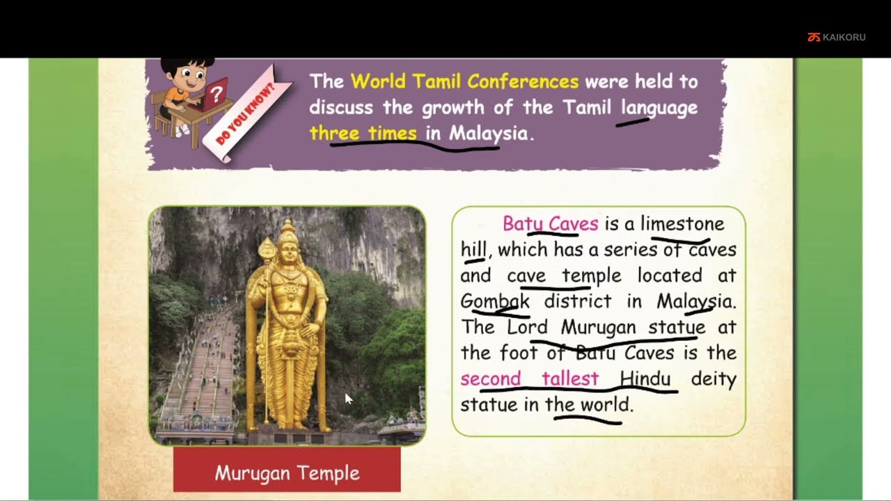Samacheer Kalvi | Class 4 | Social | Term 3 | Unit 1 | Tamils Around the World