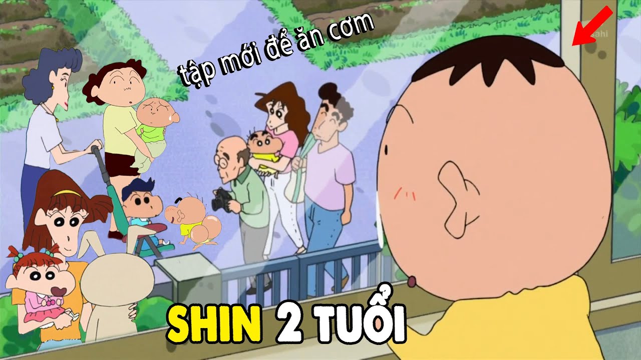 Siêu Tổng Hợp Shin - Thử Thách Cấm Cười Khi Ăn | Shin Tập Mới Để Ăn Cơm | Shin Cậu Bé Bút Chì
