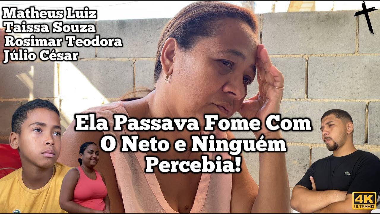 Ela Passava Fome Com Seu Neto e Ninguém Percebia!