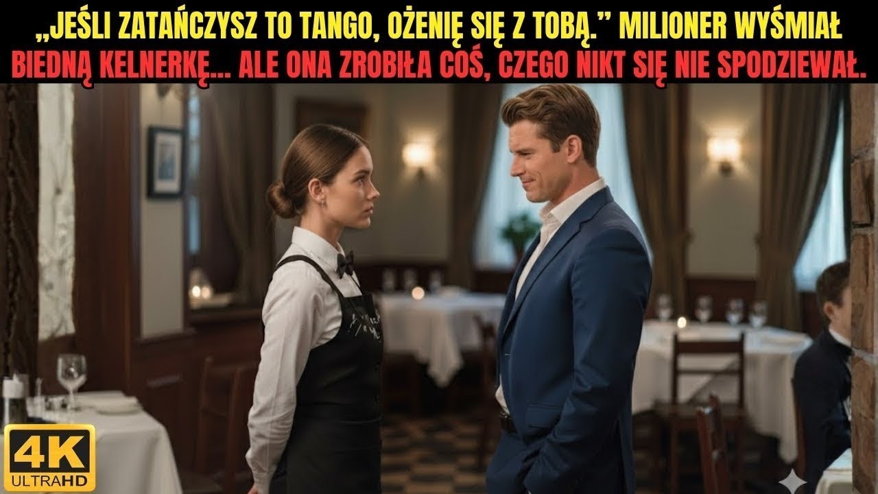 „Jeśli zatańczysz to tango, ożenię się z tobą” – zaśmiał się milioner z biednej kelnerki    ale ona