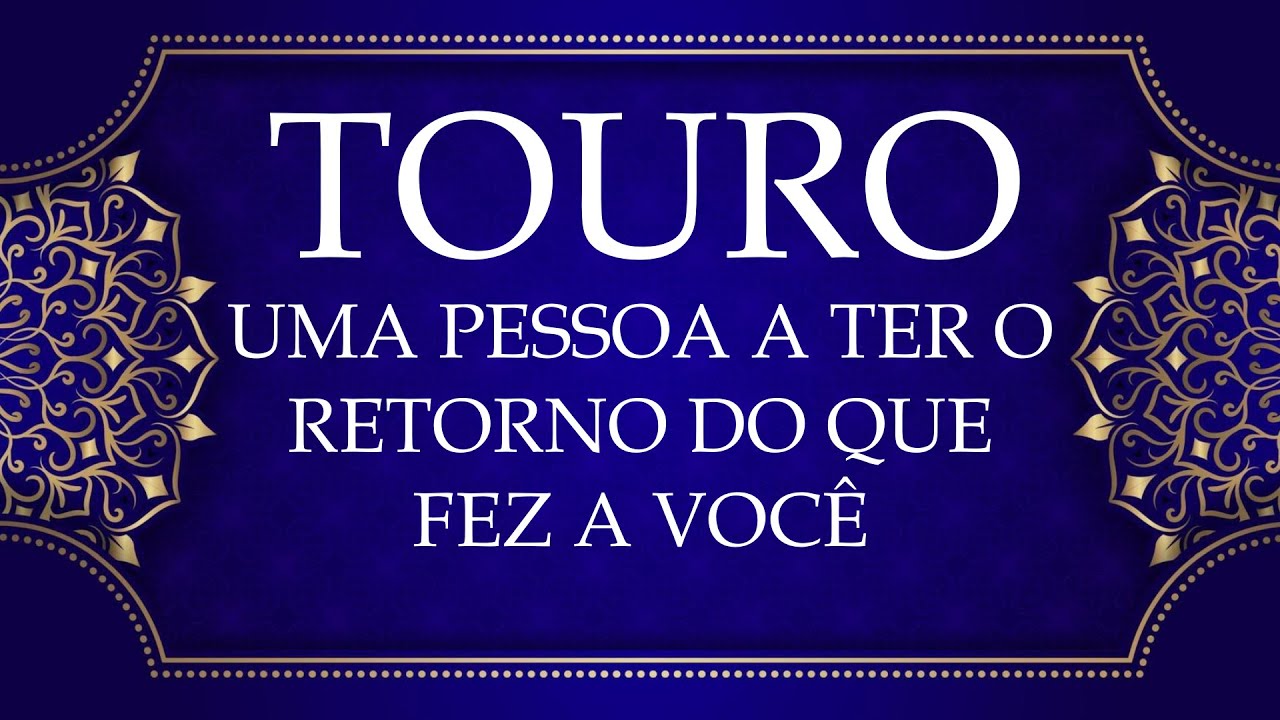💫TOURO💫ESTÁ ESCRITO!! VOCÊ VAI TER UMA GRANDE ALEGRIA