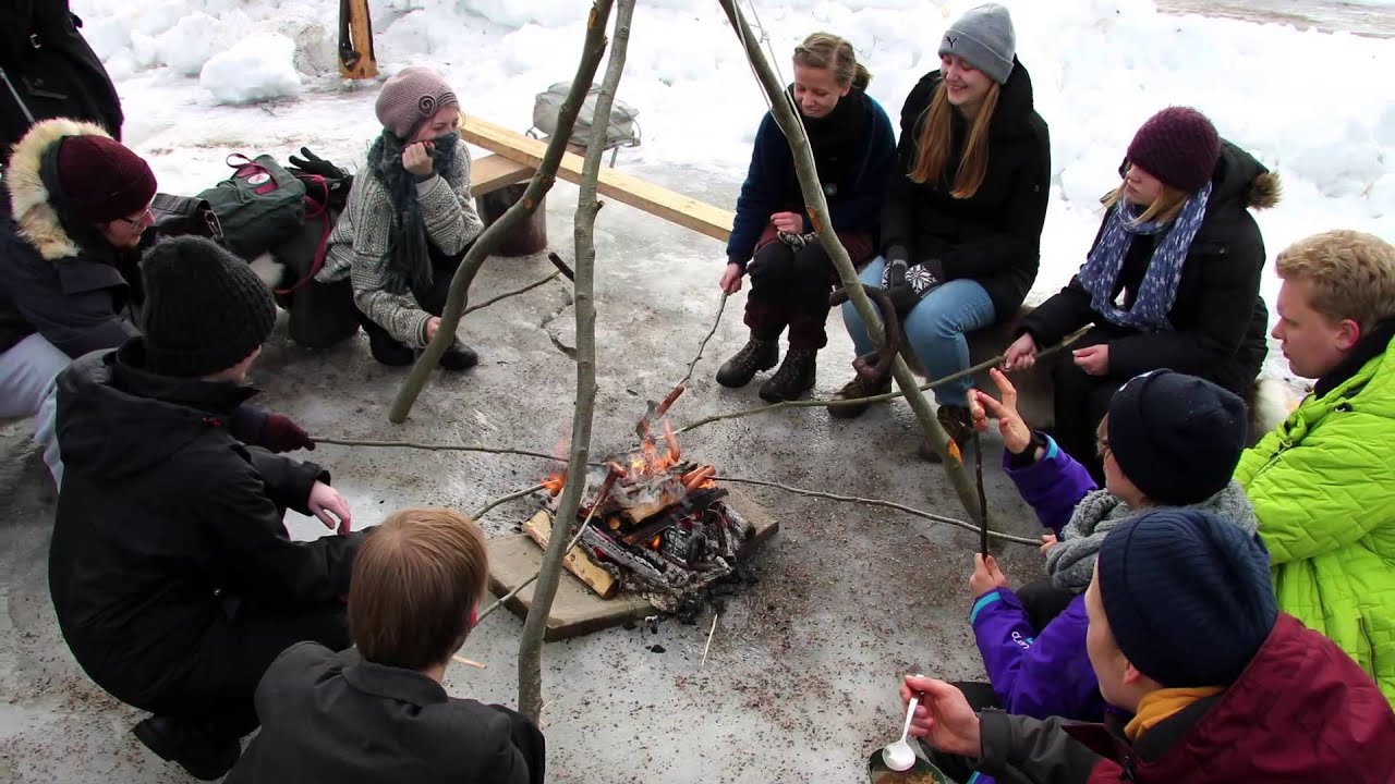 Sjöviks folkhögskola friluftsdag 14 feb 2015_bildspel