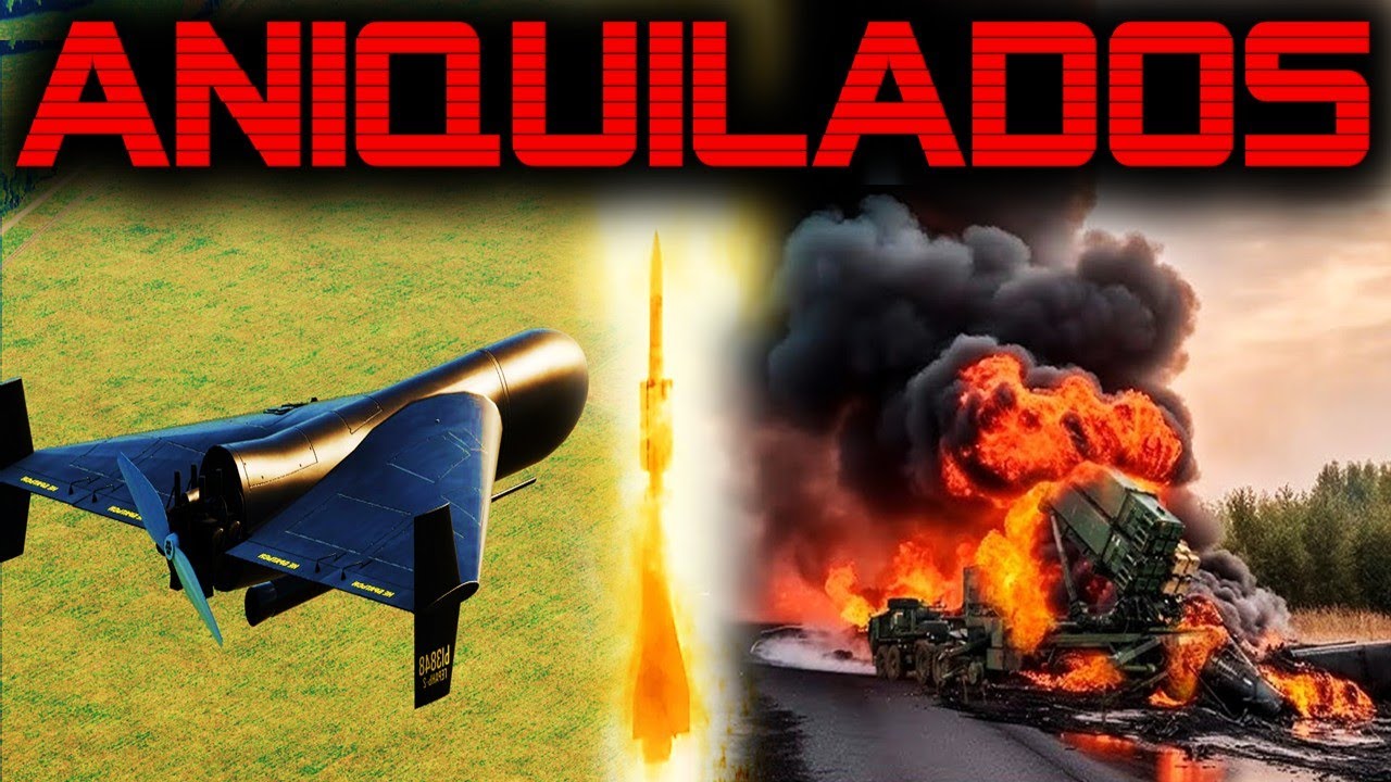 🔴 DRONES GERANIO 2 ANIQUILAN BATERIAS PATRIOT EN UCRANIA 🔴