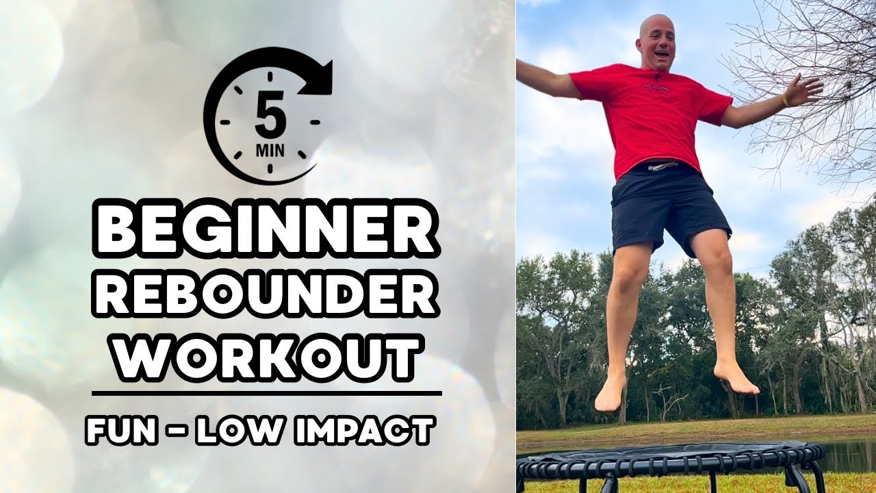 5-Minute Beginner Rebounder Workout | Gentle, Joint-Safe Movement
