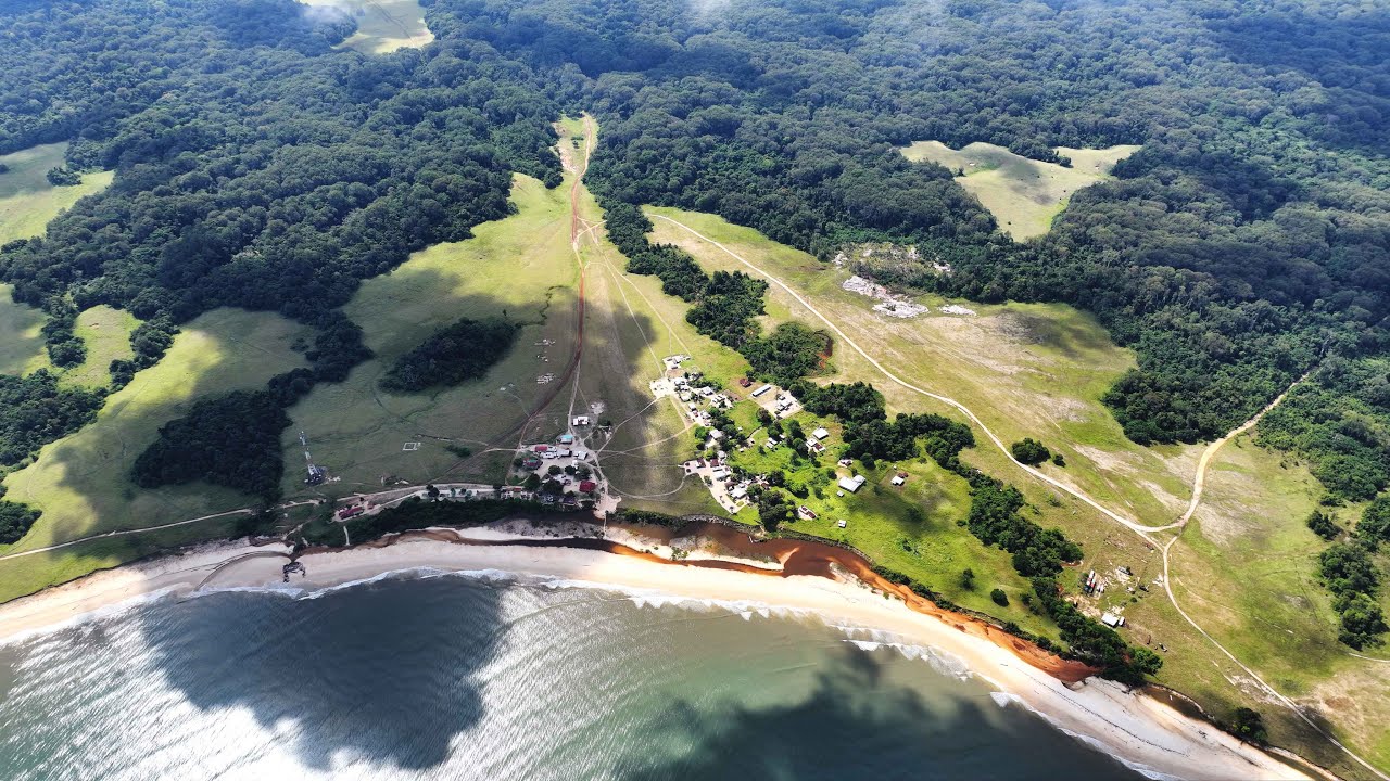 Site touristique de Nyonié au Gabon