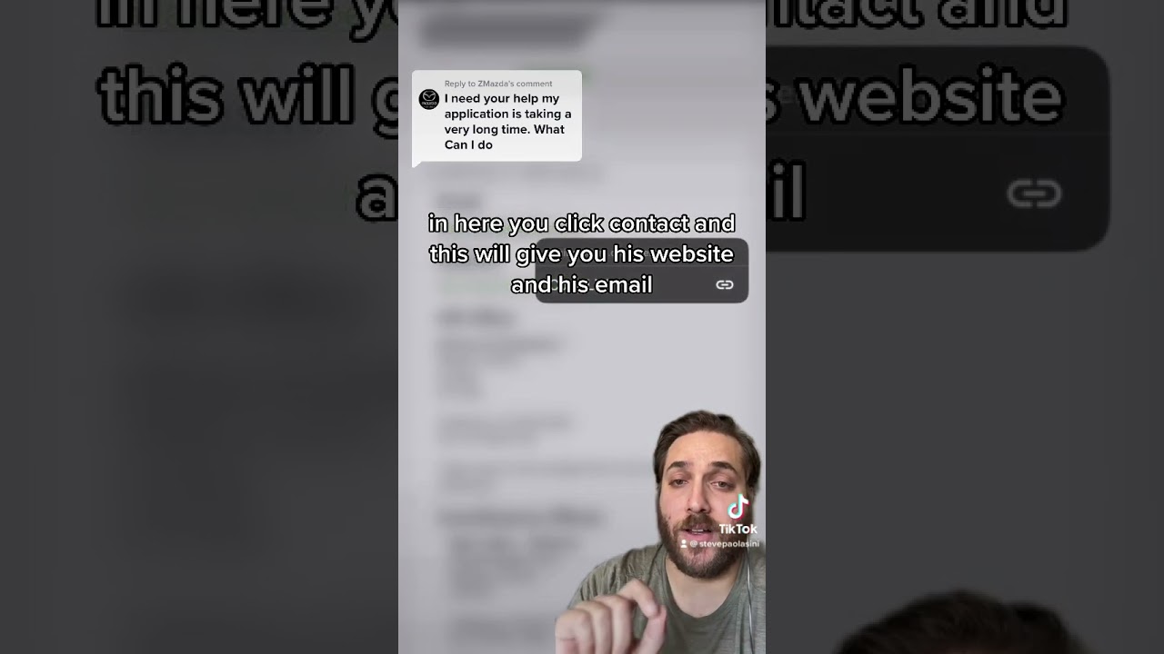 Обратитесь в офис вашего депутата, чтобы получить обновленную информацию о вашем заявлении на имм...