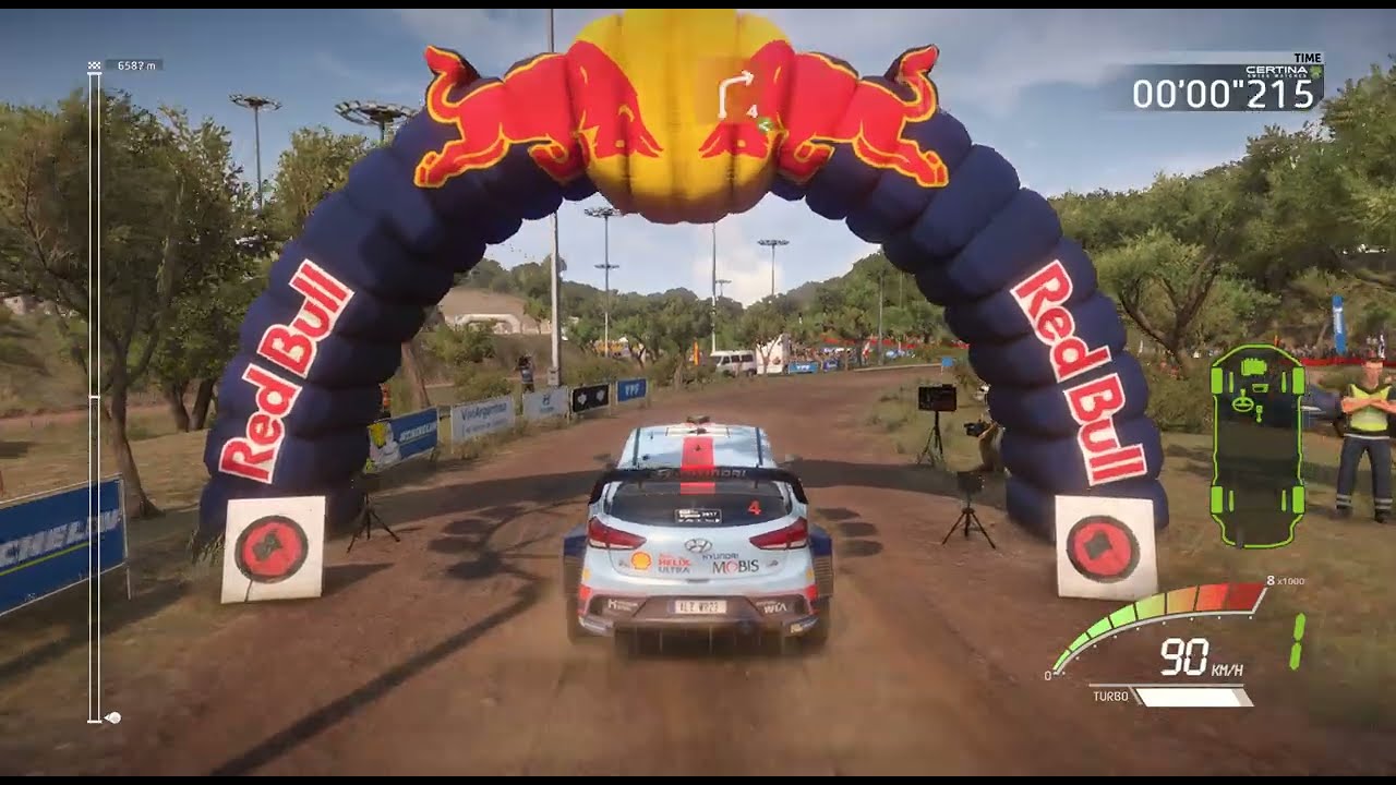 WRC 7 GAMEPLAY - RALLY ARGENTINA SPECIAL STAGE - HYUNDAI I20