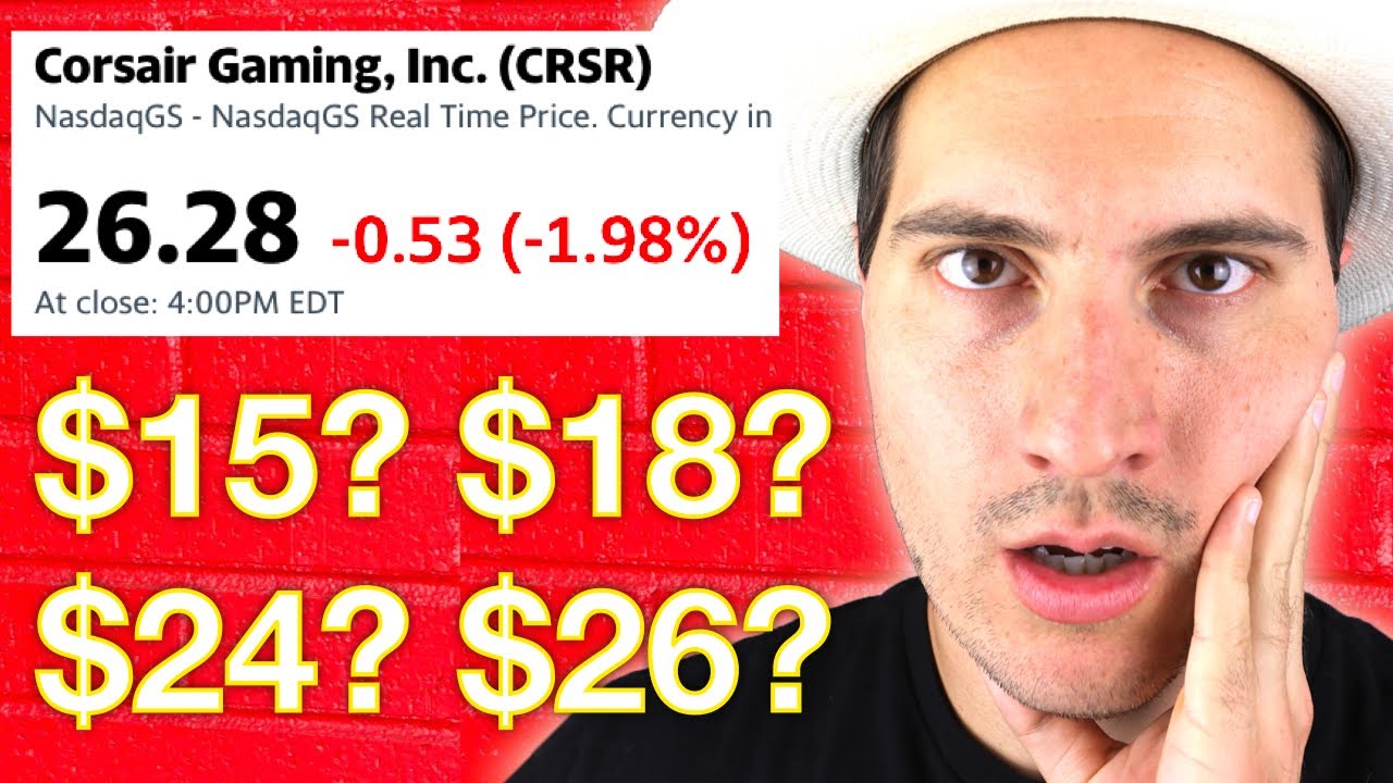 crsr stock price will bottom @ this