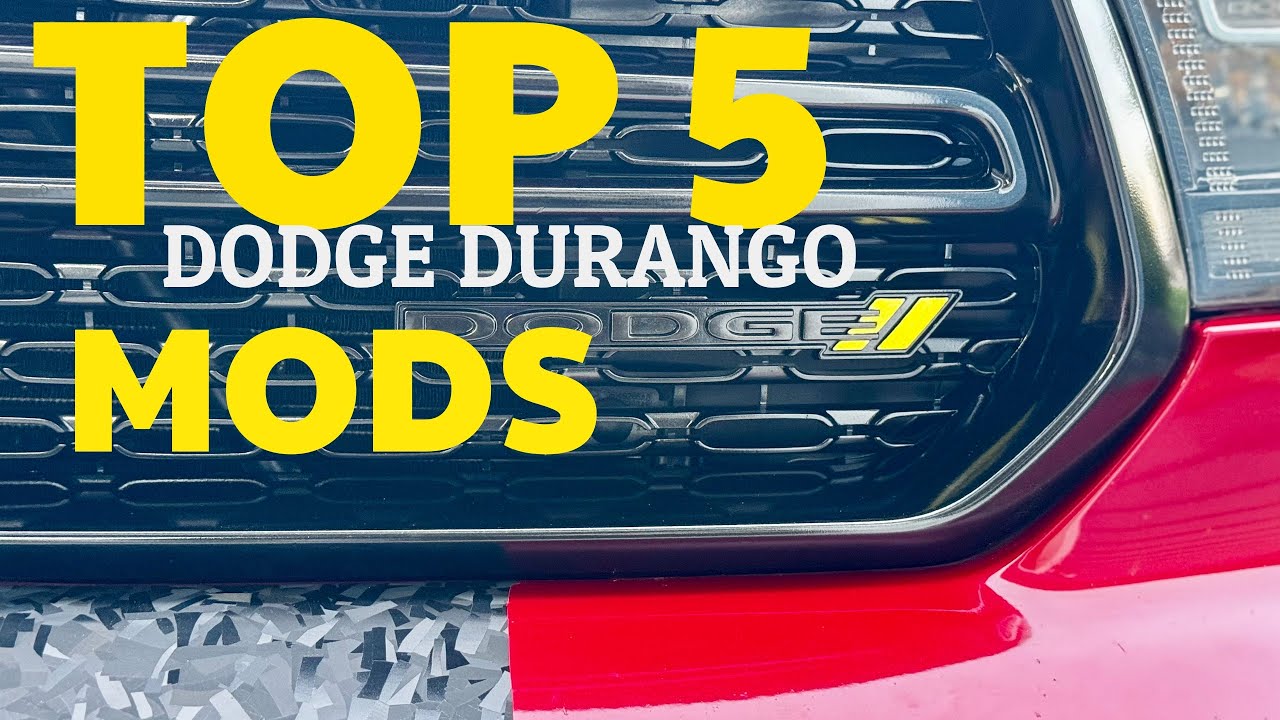 TOP 5* Mods for your DODGE DURANGO