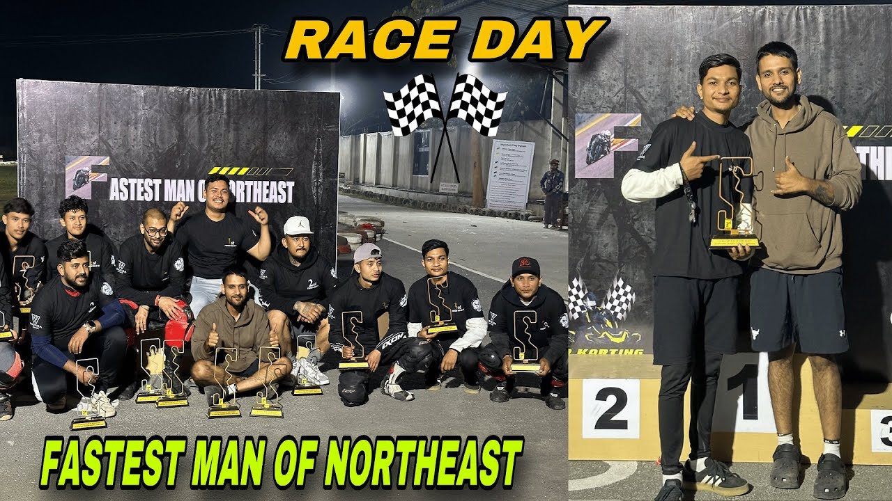 Finally Achieved 2nd runnersup In Fastest Man Of North East 🥺 Last Ep Of Assam