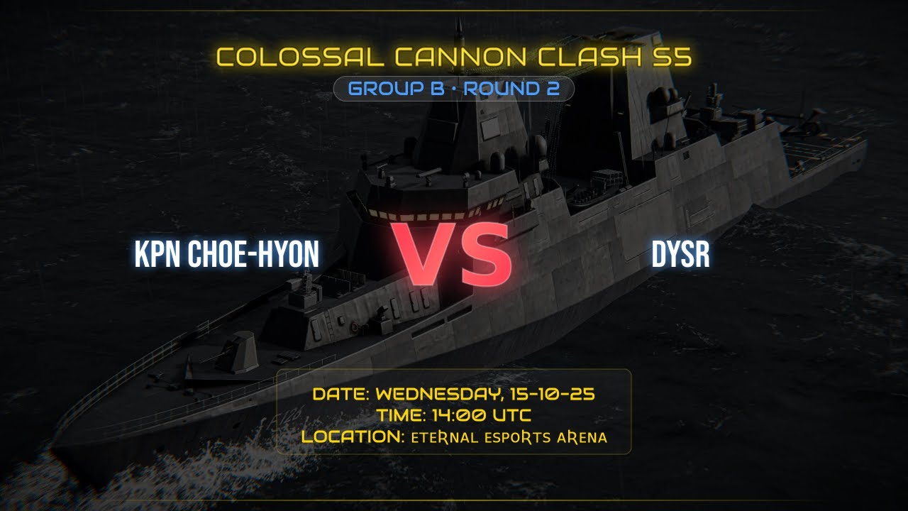 KPN CHOE-HYON vs DYSR // Tournament: Colossal Cannon Clash S5 // Group: B // Round: 2