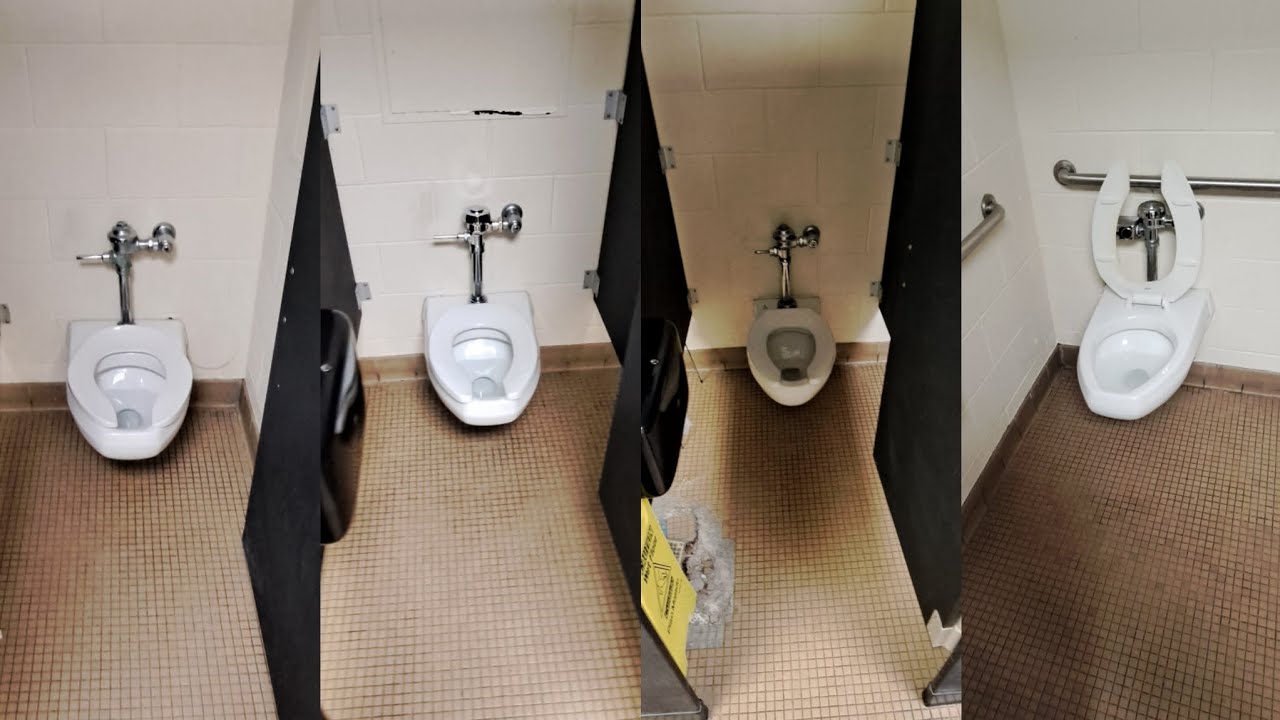 1331: WSU - Kohler & Crane Plumbing Fixtures - Manoogian Hall Men's Restroom 🚹